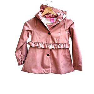 Isaac Mizrahi Kid's Jacket in Dusty Rose Pink, Sweet Cute Girly Size Medium Girl